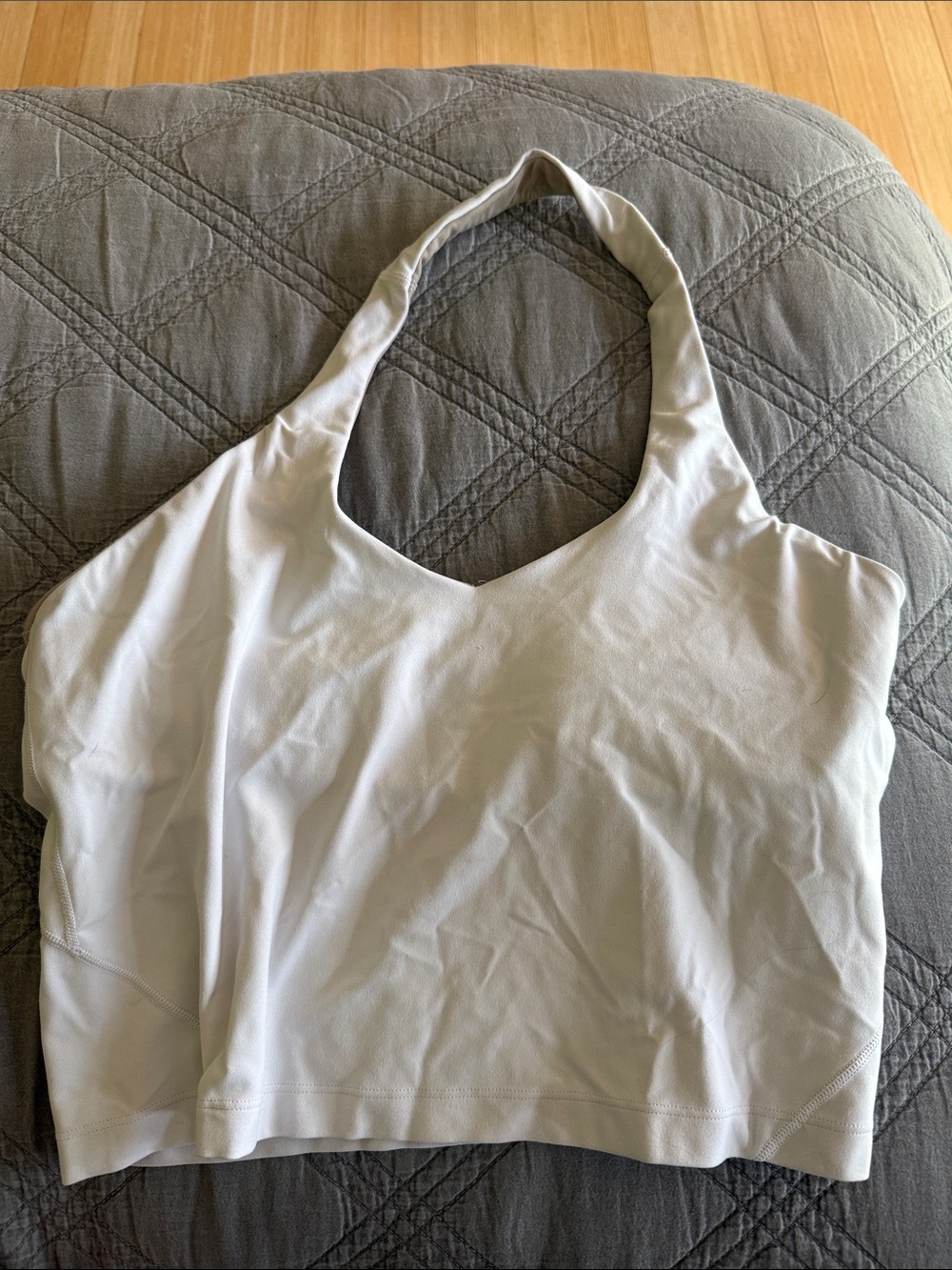 lululemon athletica Cream and Tan Sports Bra